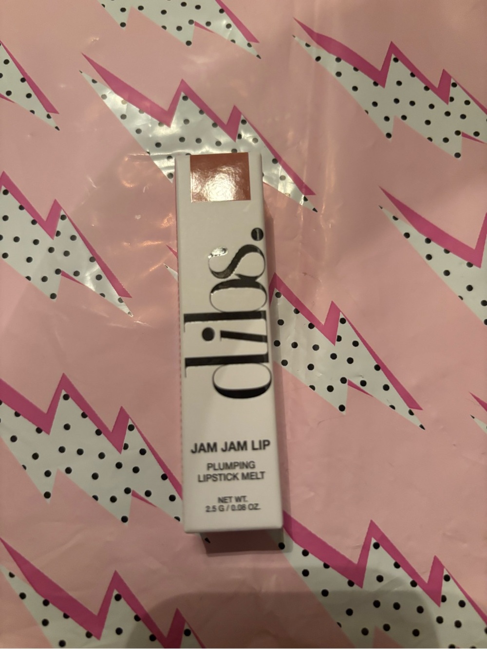 Olis Jam Jam Lip Plumping Lipstick Melt ā Pink Beige